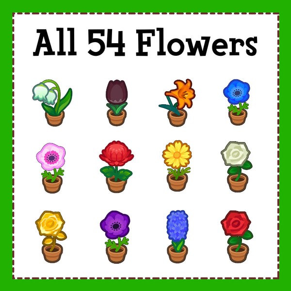All 54 Flowers