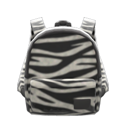 Zebra-Print Backpack
