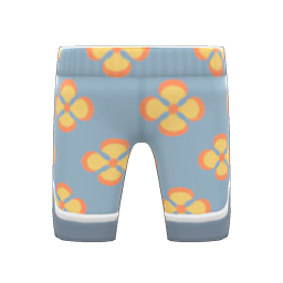 Silk Floral-Print Pants