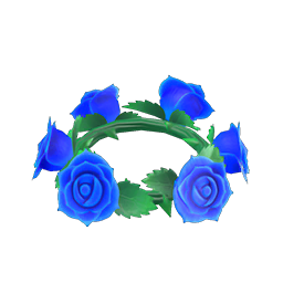 Blue Rose Crown DIY