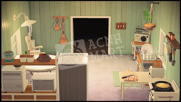 Cozy Green Kitchen