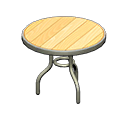 Metal-And-Wood Table