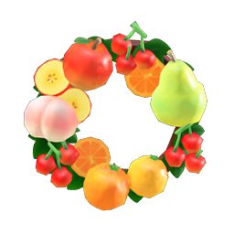 Fruit Wreath DIY
