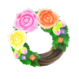 Fancy Rose Wreath DIY