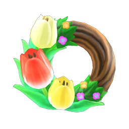 Tulip Wreath DIY