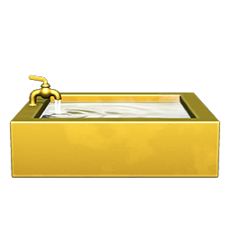 Golden Bathtub DIY