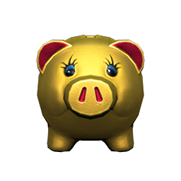 Golden Piggy Bank DIY