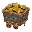 Gold-Nugget Mining Car