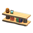 Log Decorative Shelves