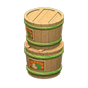 Stacked Senmaizuke Barrels