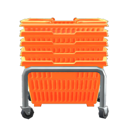 Stacked Shopping Baskets DIY