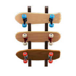 Skateboard Wall Rack DIY