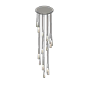 Spiral Chandelier