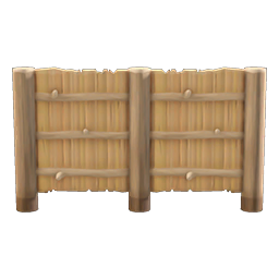 Bamboo-Slats Fence DIY Recipe Animal Crossing New Horizons | ACNH ...