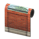 Brick Garden Wall