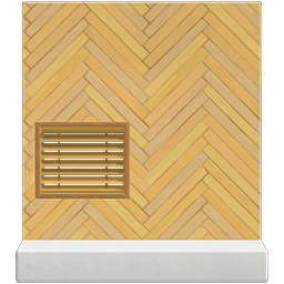 Brown Herringbone Wall DIY