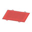 Red Exercise Mat
