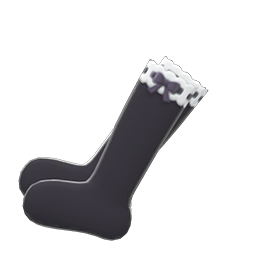 Frilly Knee-High Socks