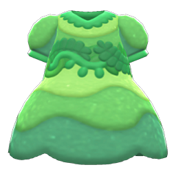 Glowing-Moss Dress