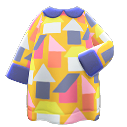 House-Print Dress