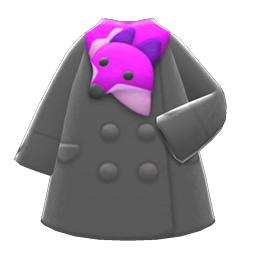 Plushie-Muffler Coat