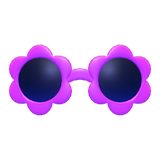 Flower Sunglasses Animal Crossing New Horizons | ACNH Items - ACNHMALL