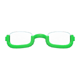 Bottom-Rimmed Glasses Animal Crossing New Horizons | ACNH Items - ACNHMALL