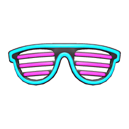 Neon Shades Animal Crossing New Horizons | ACNH Items - ACNHMALL