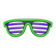 Lime & purple