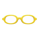 Oval Glasses Animal Crossing New Horizons | ACNH Items - ACNHMALL