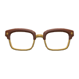 Squared Browline Glasses Animal Crossing New Horizons | ACNH Items - ACNHMALL
