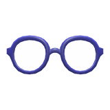 Round-Frame Glasses Animal Crossing New Horizons | ACNH Items - ACNHMALL