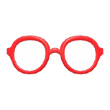 Round-Frame Glasses Animal Crossing New Horizons | ACNH Items - ACNHMALL