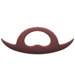 Rounded Beard Animal Crossing New Horizons | ACNH Items - ACNHMALL