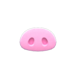 Pig Nose Animal Crossing New Horizons | ACNH Items - ACNHMALL
