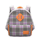 Checkered Backpack