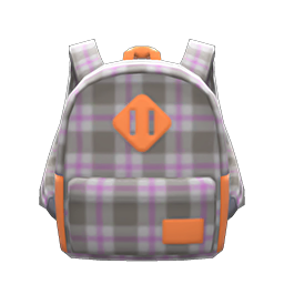 Checkered Backpack