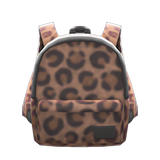 Leopard-Print Backpack