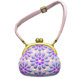 Beaded Clasp Purse