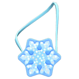 Snowflake Pochette Animal Crossing New Horizons | ACNH Items - ACNHMALL