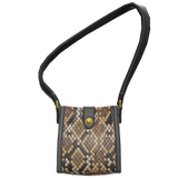 Python-Print Shoulder Bag