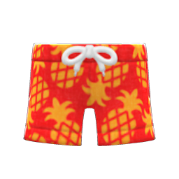Pineapple Aloha Shorts