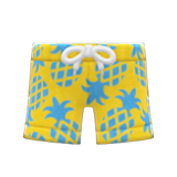 Pineapple Aloha Shorts