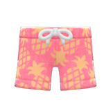 Pineapple Aloha Shorts