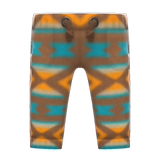 Geometric-Print Pants