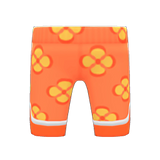 Silk Floral-Print Pants
