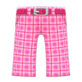 Checkered School Pants