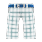 Checkered School Pants