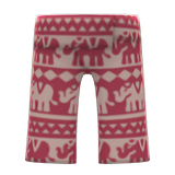 Elephant-Print Pants