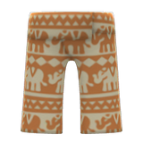 Elephant-Print Pants